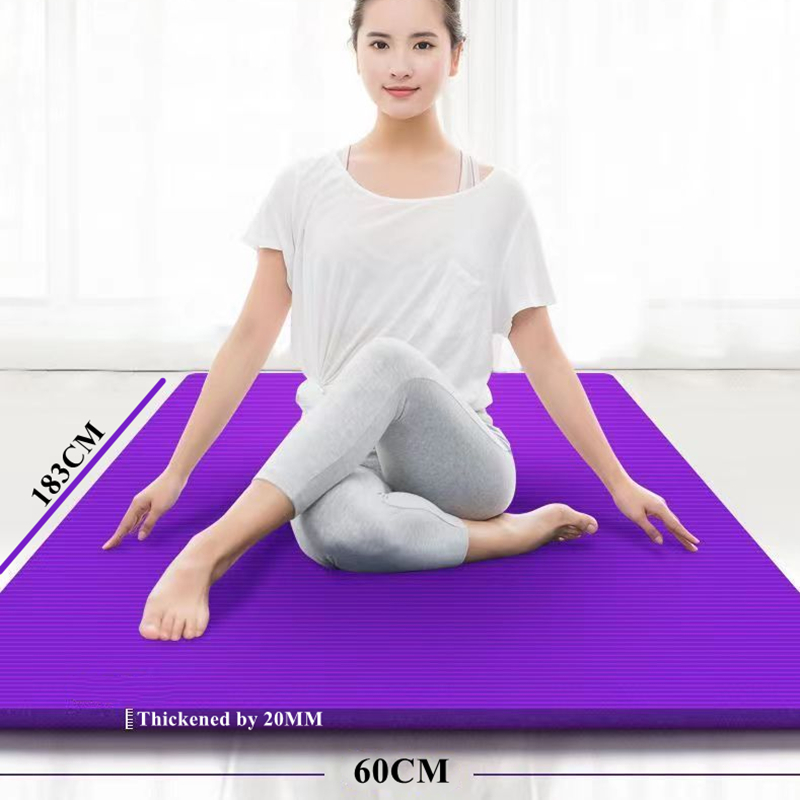 Pilates Yoga Mat Workout - Estera de Yoga de 183 ×