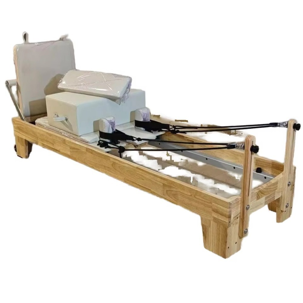 Reformer de Pilates de Madera  - Pilates Yoga Hot reseña y precio