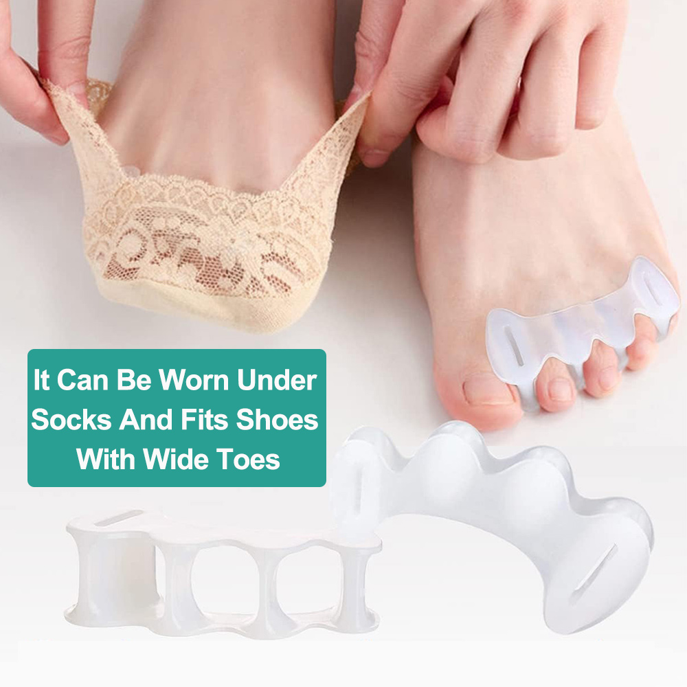 Separador de dedos del pie de  - Toe Separator Silicon reseña y precio