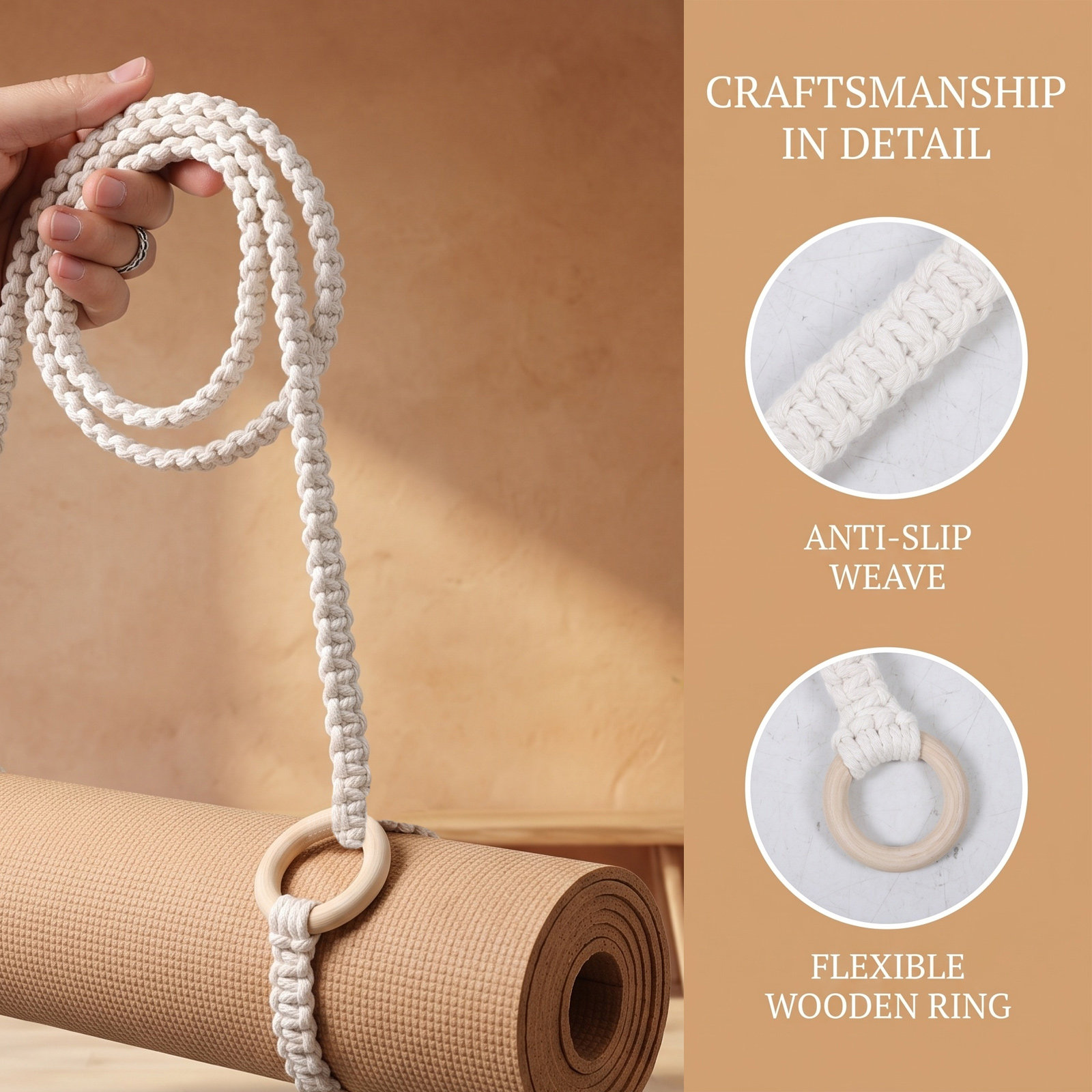 Correa para Esterilla de Yoga  - Pilates Yoga Mat Workout reseña y precio