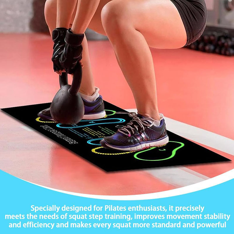 Estera de entrenamiento multif - Pilates Yoga Mat Workout reseña y precio