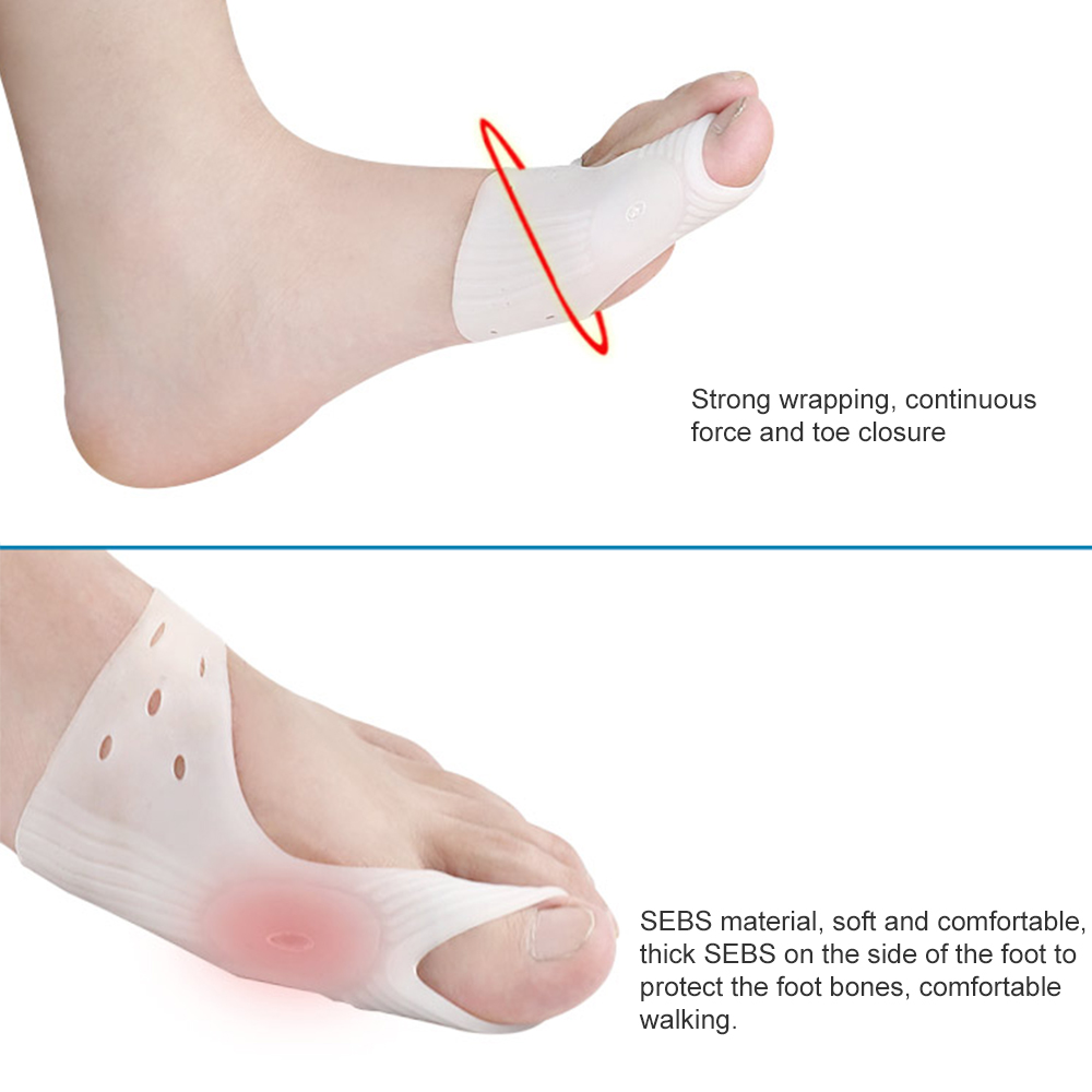 1 Par de Correctores de Juanet - Toe Separator Silicon reseña y precio