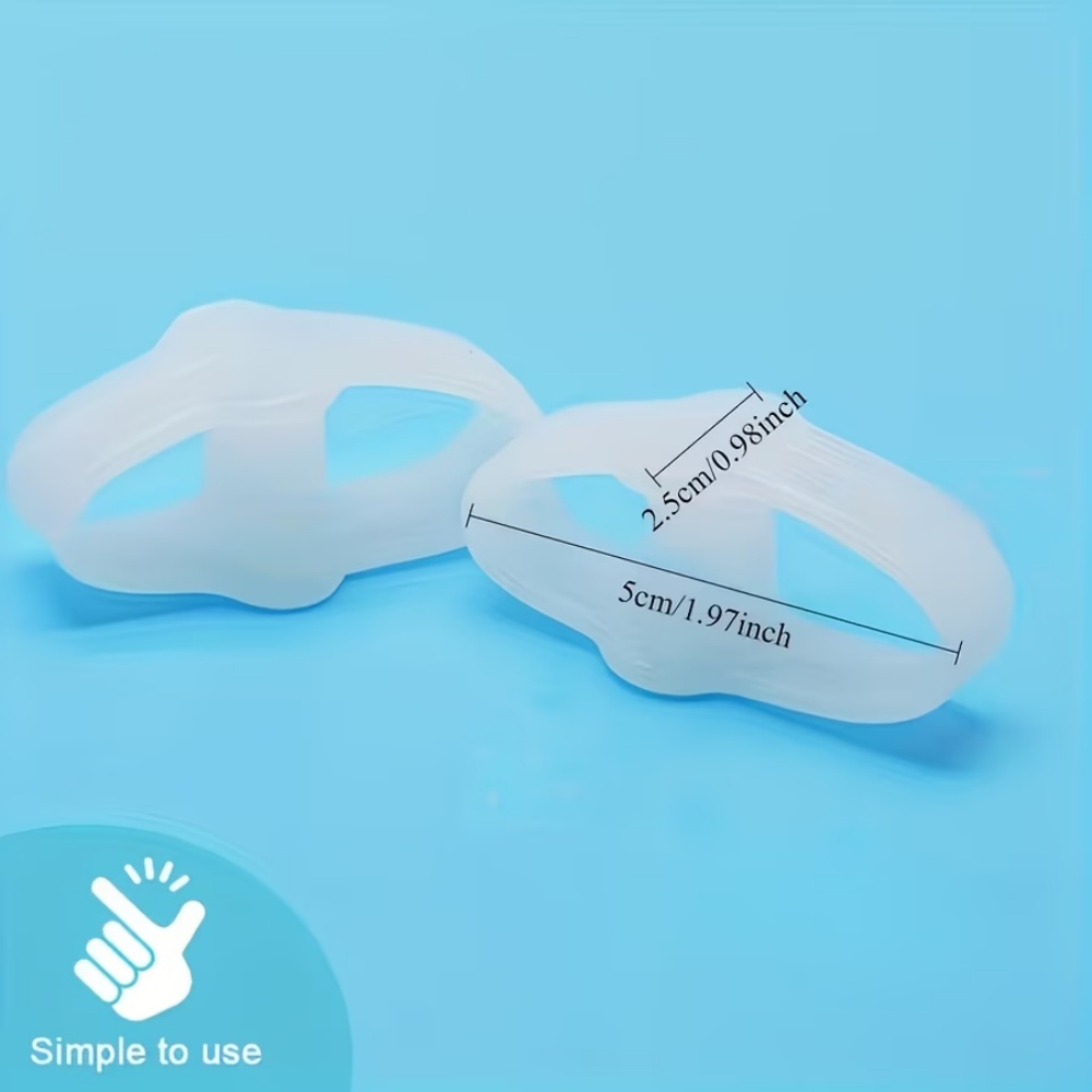4 separadores de dedos de sili - Toe Separator Silicon reseña y precio