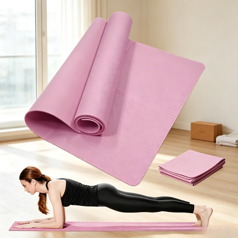 Esterilla de yoga antideslizan - Pilates Yoga Mat Workout reseña y precio