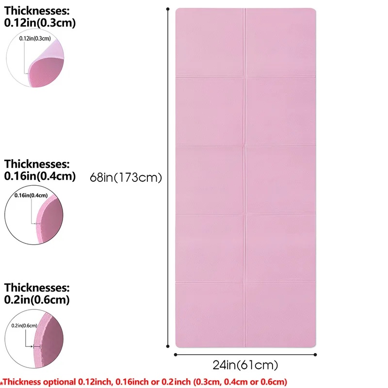 Esterilla de yoga antideslizan - Pilates Yoga Mat Workout reseña y precio