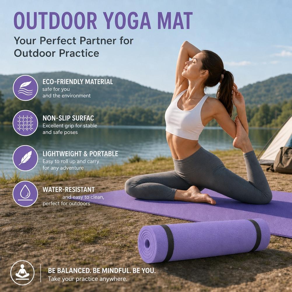 Esterilla de yoga de 6 mm, ant - Pilates Yoga Mat Workout reseña y precio